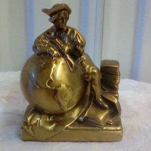 Brass European Explorer around the globe